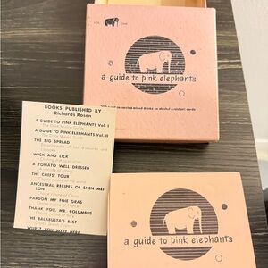Vintage 1952 Cocktail Book A Guide to Pink Elephants Book One 🥂💃🏻🕺🥃🍸🍹